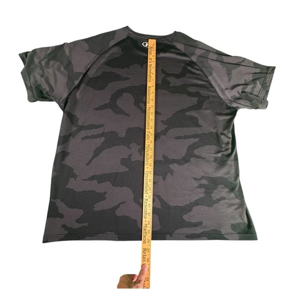 Under Armour Men’s Loose Fit Camo T-Shirt 3XL Black Gray Short Sleeve Logo - Picture 9 of 10